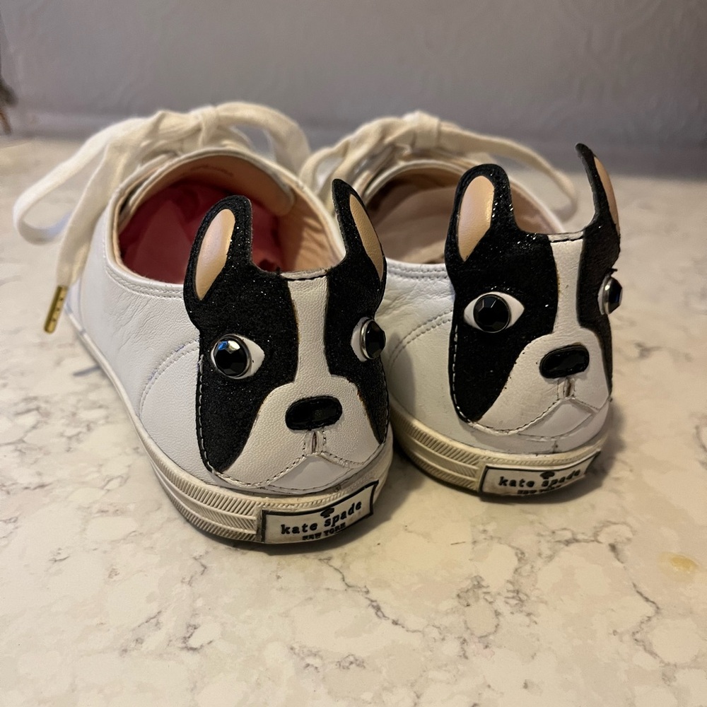 Kate Spade Lucie French Bulldog Sneakers - Picture 4 of 7